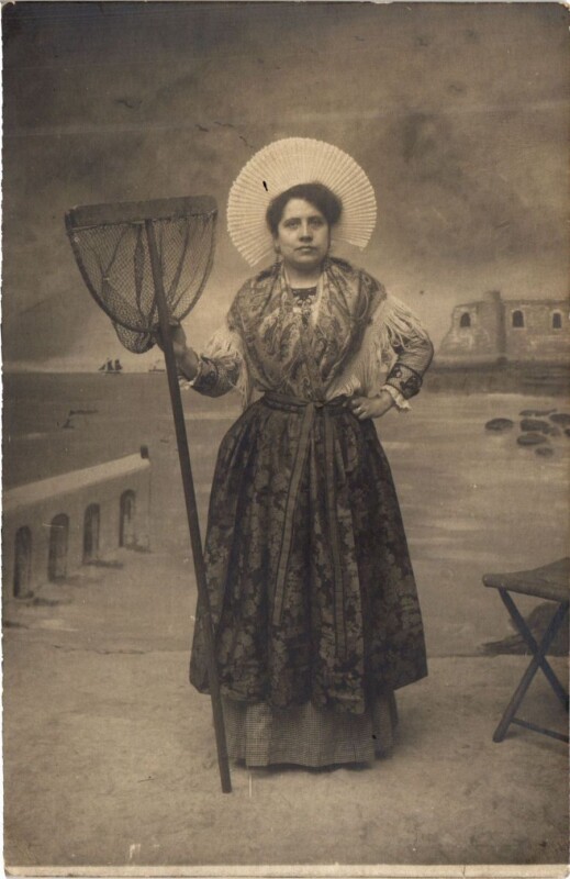Carte postale ancienne Le Portel (P.-de-C) - Le Pécheuse au Portel