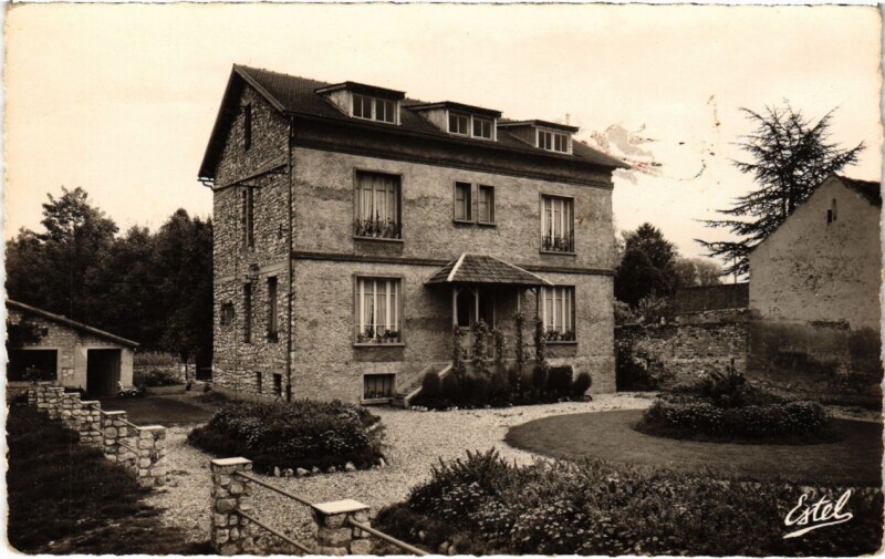 Carte postale ancienne Maule - Maison de Repos - Le Logis à Maule