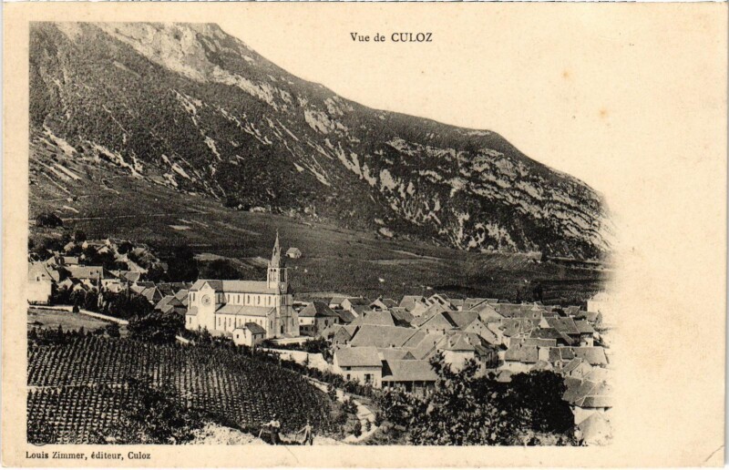 Carte postale ancienne Vue de Culoz à Culoz