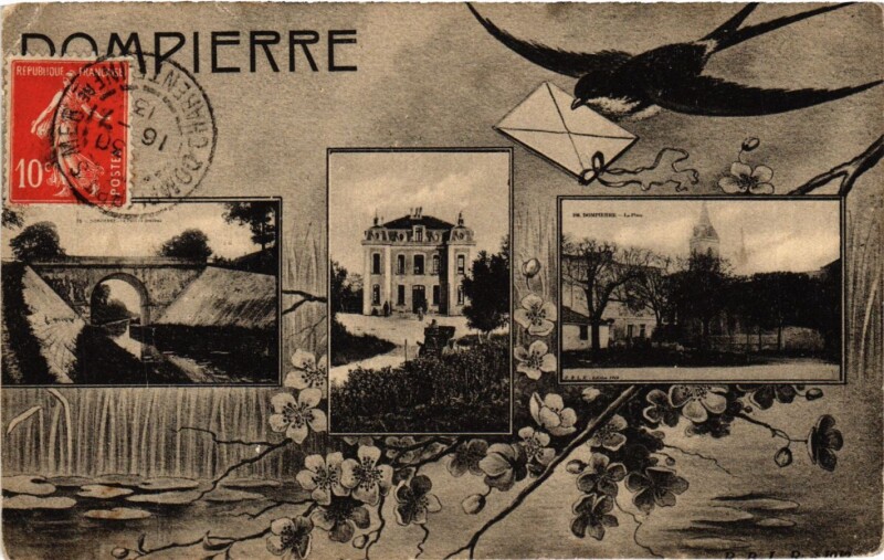Carte postale ancienne DomPIERRE