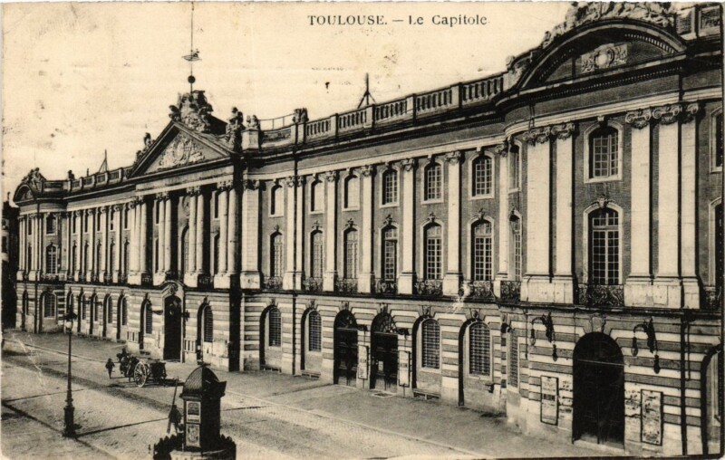 Carte postale ancienne Haute-Garonne Toulouse Le Capitole à Toulouse