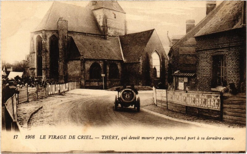 Carte postale ancienne Thery - Qui devait mourir peu apres