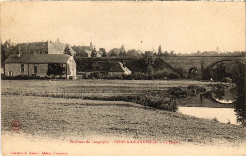 Carte postale ancienne Env. de Lunguyon Meurthe et Moselle