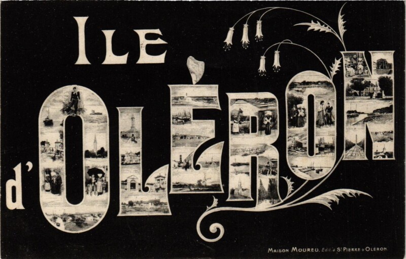 Carte postale ancienne Ile d'Oleron