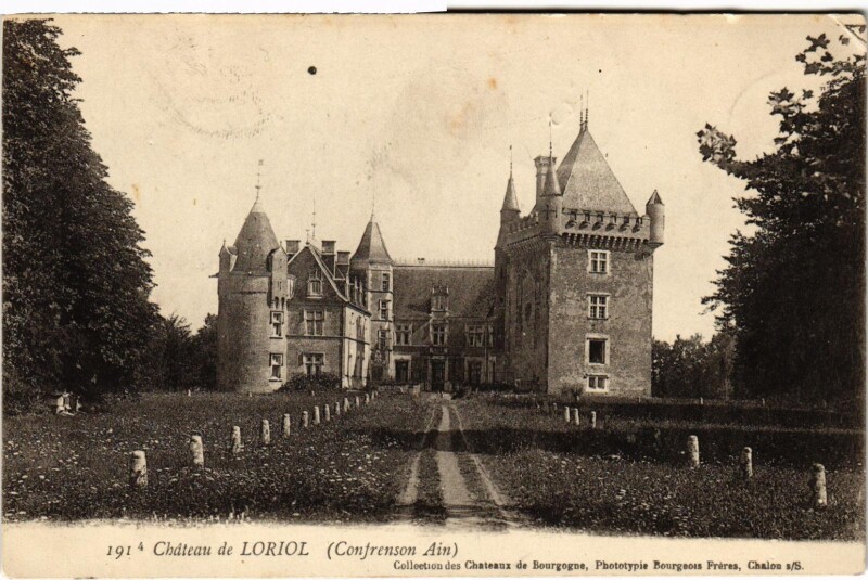 Carte postale ancienne Chateau de Loriol
