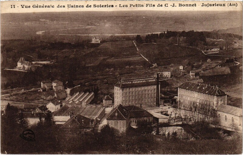 Carte postale ancienne Jujurieux - Les Petits Fils à Jujurieux