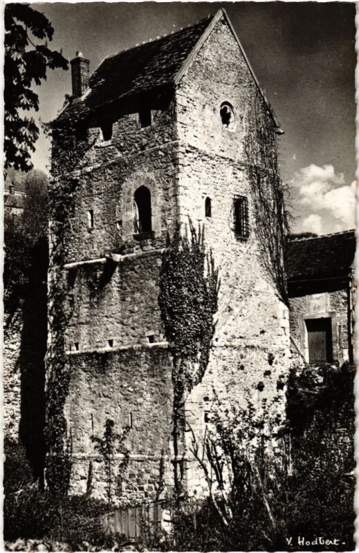 Carte postale ancienne Provins Maison du Bourreau à Provins