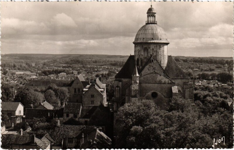 Carte postale ancienne Provins vue generale à Provins