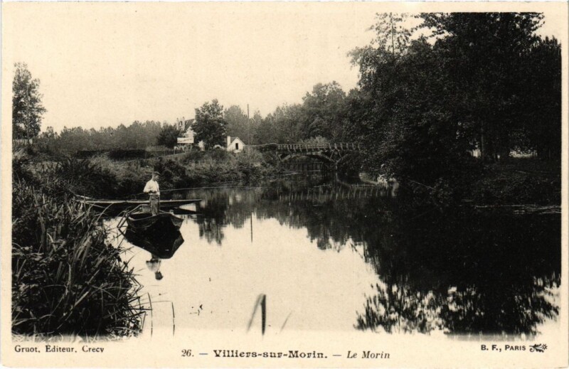 Carte postale ancienne Villiers-sur-Morin Le Morin à Villiers-sur-Morin