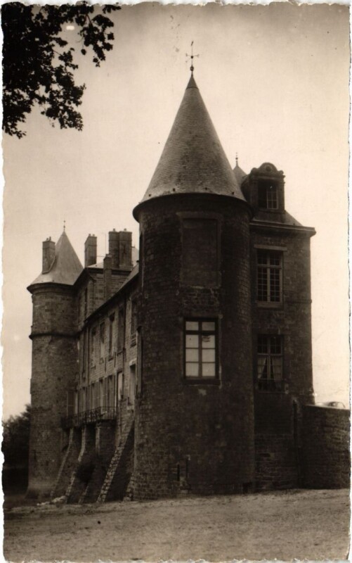 Carte postale ancienne Nangis Le Chateau à Nangis