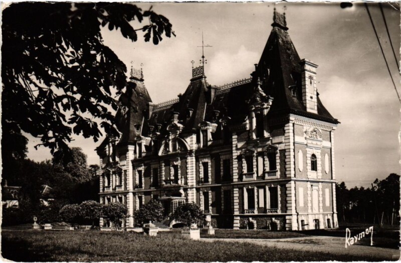 Carte postale ancienne Montry Le Chateau à Montry
