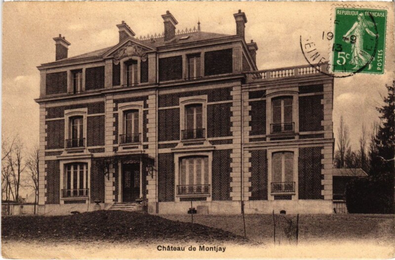 Carte postale ancienne Chateau de Montjay