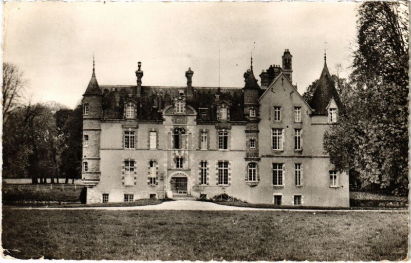 Carte postale ancienne Lorrez-le-Bocage Le Chateau