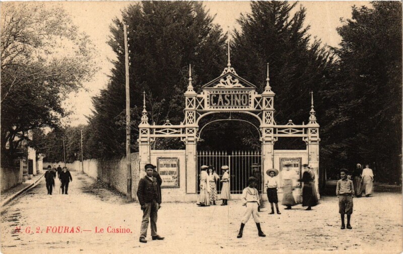 Carte postale ancienne Fouras - Le Casino à Fouras