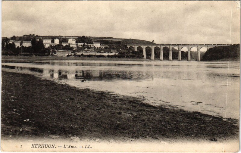 Carte postale ancienne Kerhuon - L'Anse