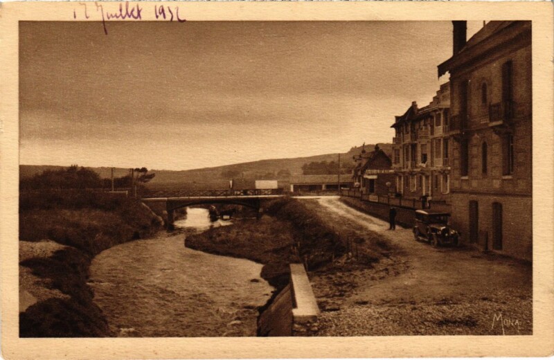 Carte postale ancienne Pourville-sur-Mer - La Scie