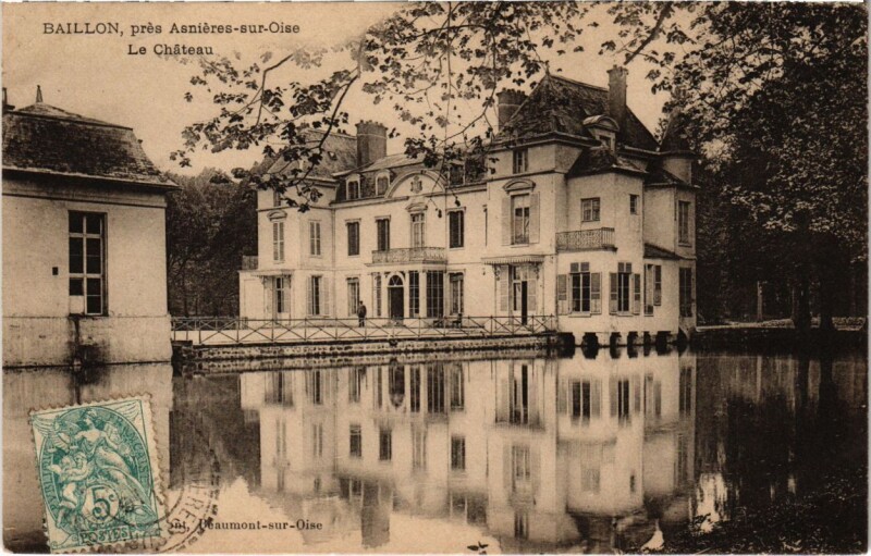 Carte postale ancienne Asniers-sur-Oise - Le Chateau