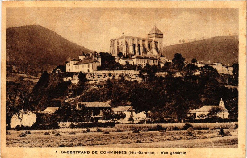 Carte postale ancienne Haute-Garonne Saint-Bertrand de Comminges à Saint-Bertrand-de-Comminges