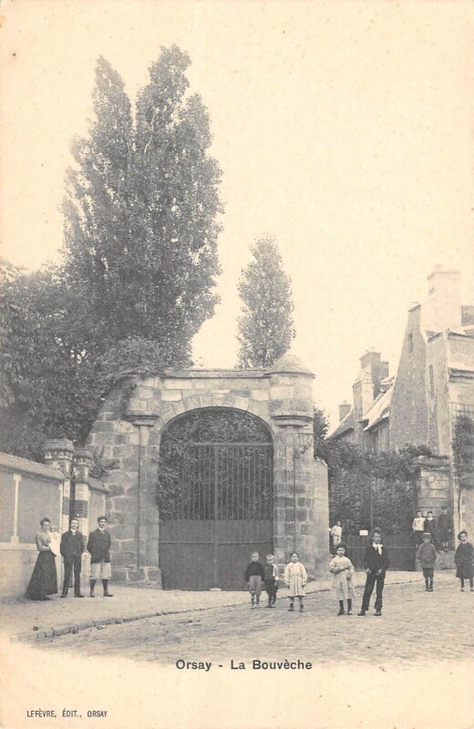 Carte postale ancienne Orsay La Bouveche à Orsay