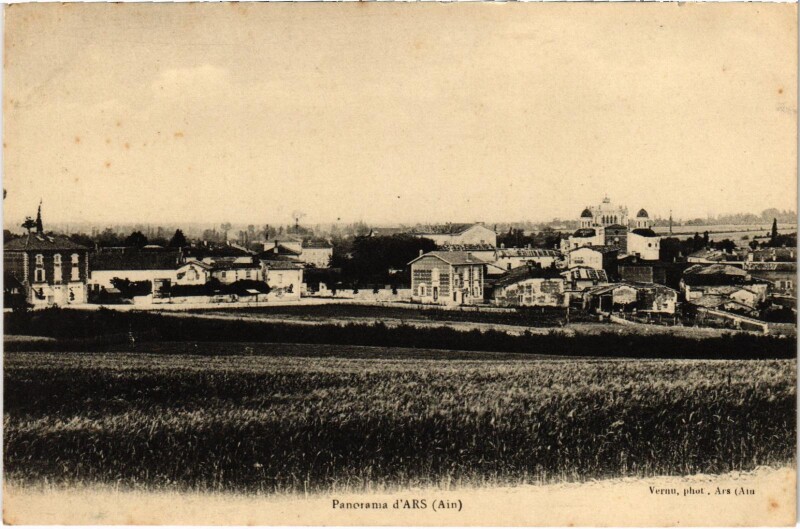 Carte postale ancienne Panorama d'Ars