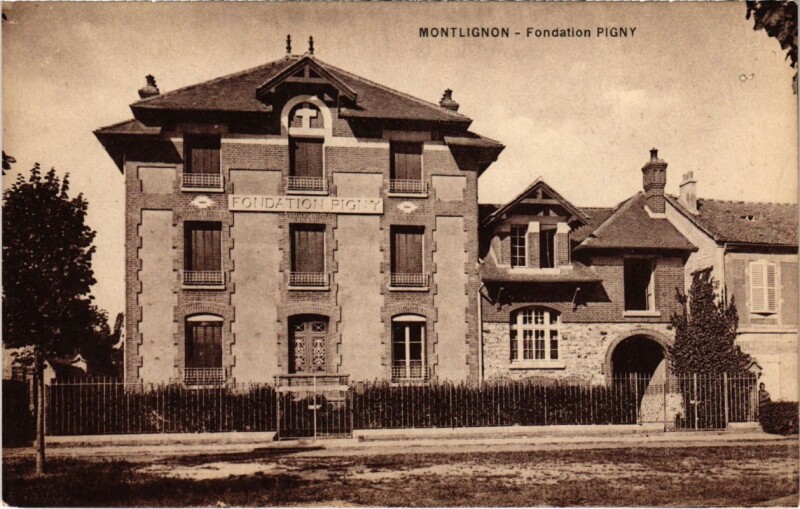 Carte postale ancienne Montlignon - Fondation Pigny à Montlignon