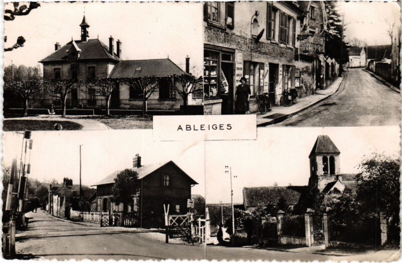 Carte postale ancienne Ableiges à Ableiges