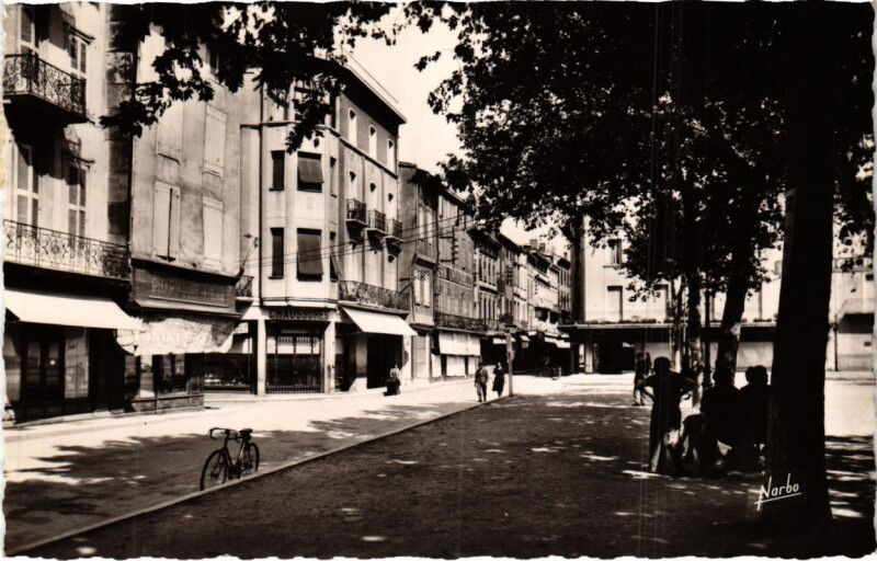 Carte postale ancienne Pamiers- Place de la Republique France à Pamiers