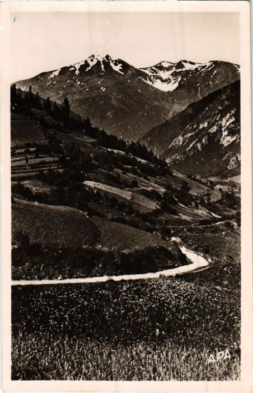 Carte postale ancienne Les Pics Saint-Bathelemy et le Soularac France à Soula