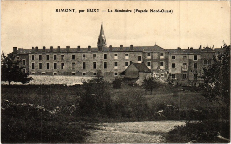 Carte postale ancienne Rimont- Le Seminaire France à Rimont