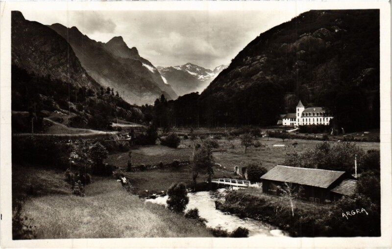 Carte postale ancienne La Vallee d'Orlu France