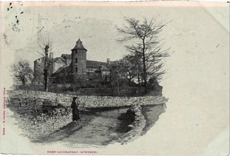 Carte postale ancienne Onet-le-Chateau