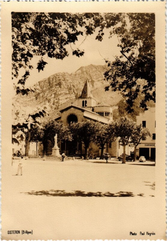 Carte postale ancienne Sisteron à Sisteron