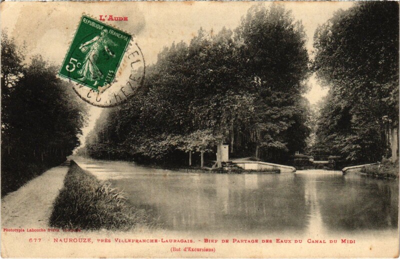 Carte postale ancienne Nauroze, prés Villefranche-Lauragais