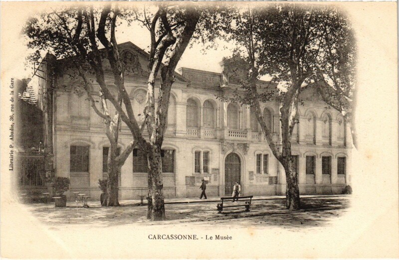 Carte postale ancienne Carcassonne - Le Musée à Carcassonne