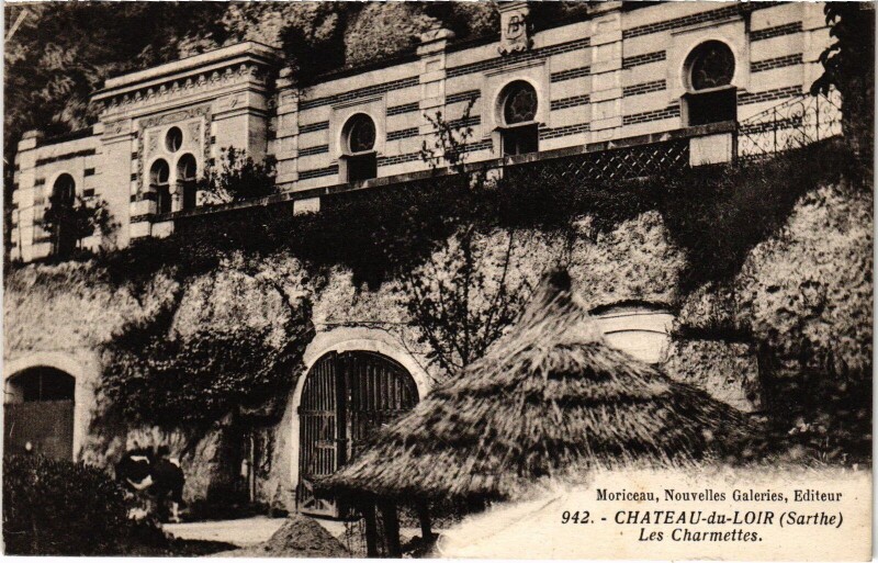 Carte postale ancienne Chateau-du-Loir - Les Charmettes