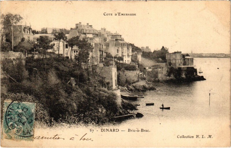 Carte postale ancienne Dinard - Bric-a-Brac à Dinard