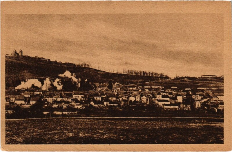 Carte postale ancienne Montmedy - Vue Generale à Montmédy