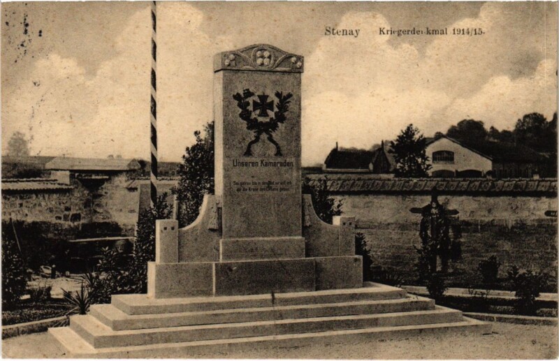 Carte postale ancienne Stenay - Kriegerdenkmal 1914-1915 à Stenay