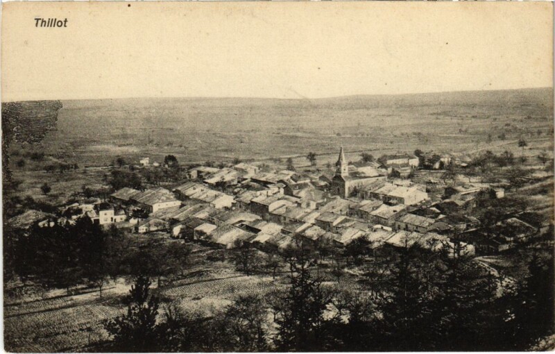 Carte postale ancienne Thillot - Vue Generale à Thillot