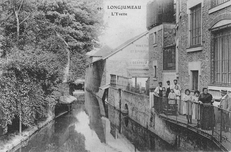 Carte postale ancienne Longjumeau L'Yvette à Longjumeau