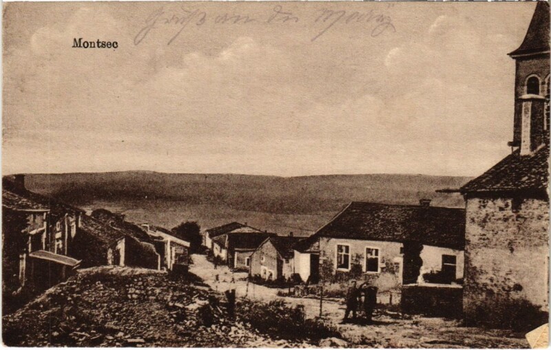 Carte postale ancienne Montsec - Vue - View à Montsec
