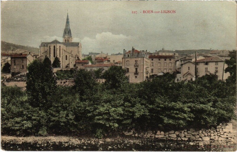 Carte postale ancienne Boen-sur-Lignon