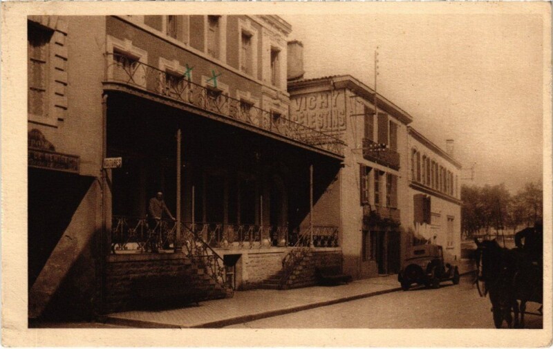 Carte postale ancienne Dax - La Grande Sation des Rhumatisants à Dax