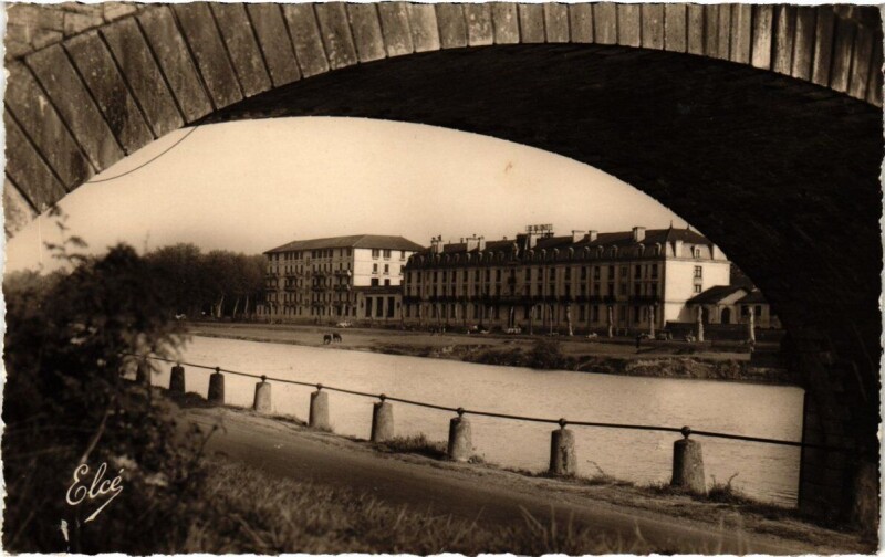 Carte postale ancienne Dax - Les Baignots à Dax