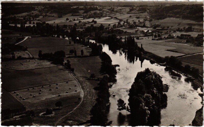 Carte postale ancienne L'Ile de Leugny sur la Creuse à Leugny