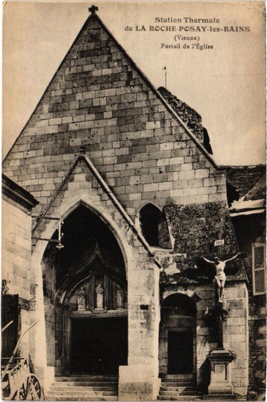 Carte postale ancienne Station Thermale de La Roche Posay les Bains à La Roche-Posay