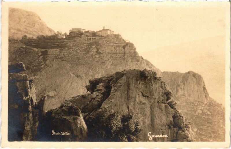Carte postale ancienne Gourdon à Gourdon
