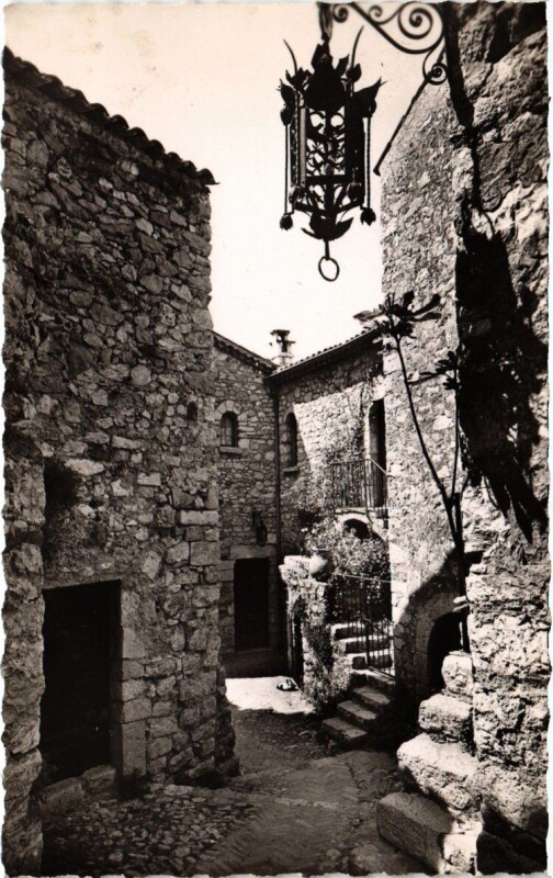 Carte postale ancienne Eze-Village - Le Palais du Prince de Suéde