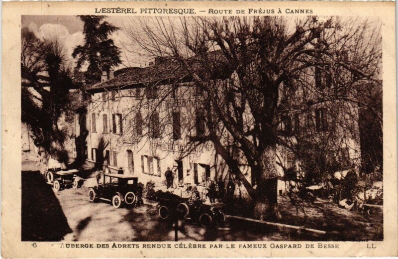 Carte postale ancienne L'Estérel Pittoresque - Route de Fréjus a Cannes à Cannes