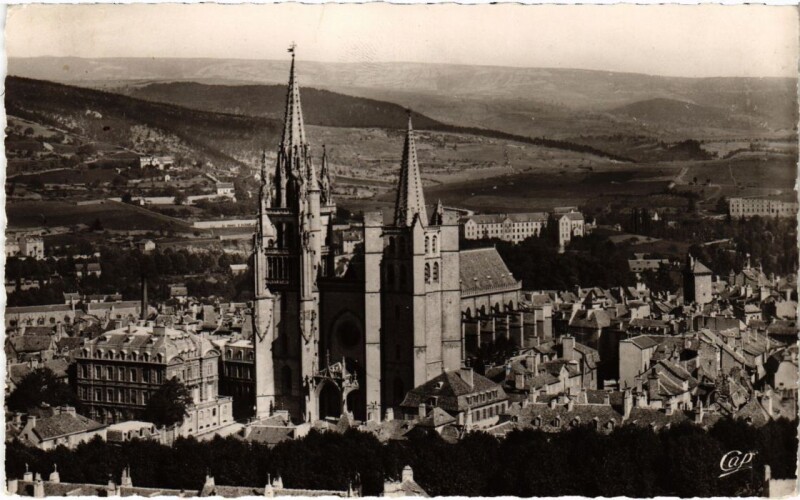 Carte postale ancienne Mende - La Cathedrale